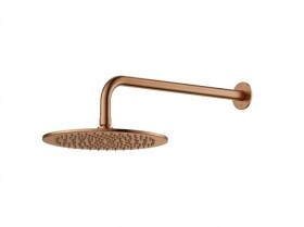 Hlavová sprcha SAT Aurum vrátane sprchového ramena brúsený rose gold SATBSHSBRGSET SATBSHSBRGSET