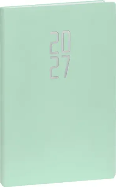 NOTIQUE Ponza 2027 mentolový / Týždenný diár / 15 × 21 cm