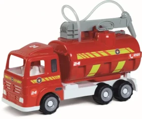 Androni Heavy Trucks hasičký automobil s funkčnou striekačkou a pogumovanými kolesami - dĺžka 52 cm