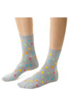 Ponožky Steven art.099 Vybrané vzory 35-40 melanžově šedá 35-37