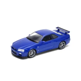 Welly Nissan Skyline GT- R - modrá 1:24