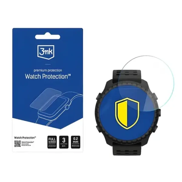 3mk Watch Protection FlexibleGlass pre SUUNTO Core 2 / Ochranné sklo / hybridný / sada 3 ks + čistiaca sada (5903108788670)