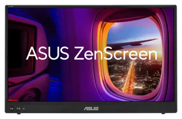 15.6" Asus ZenScreen MB16AHVE čierna / Prenosný monitor / IPS / Full HD 1920 x 1080 / 60 Hz / 250 cd/m2 (90LM0385-B01N71)