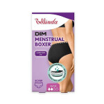Bavlnené menštruačné nohavičky MENSTRUAL BOXER NORMAL - BELLINDA - čierna M