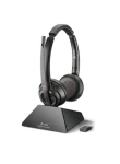 Poly Savi 8220 UC / bezdrôtová náhlavná súprava / mikrofón / dve slúchadlá / DECT / USB-A bezdrôtový prijímač (209215-02)