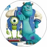 Jedlý papier Univerzita pre príšerky Sully a Mike 19,5 cm - Pictu Hap - Pictu Hap