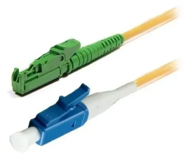 Xtendlan FO patch E2000 / APC-LC / Optický patch kábel / simplex / 9/125 / G.652d ZWP / LS0H / 3 m (FOP-E2LC-S-3-9)