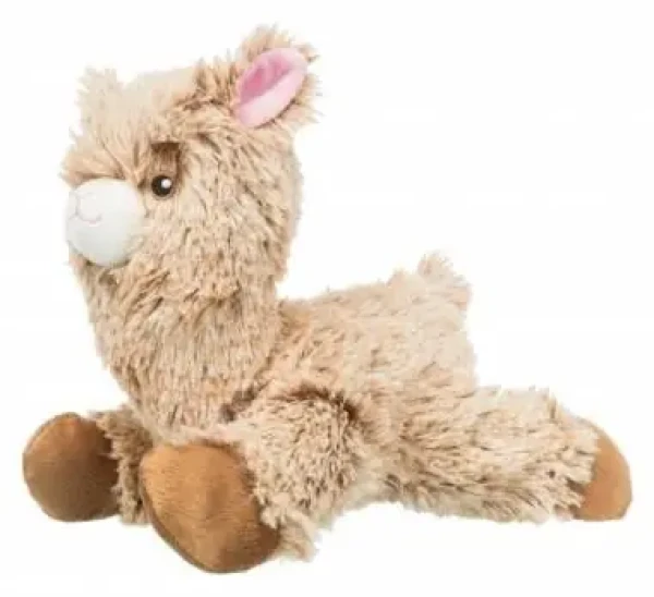 TRIXIE Plyšová alpaka 22 cm / Hračka pre psov / Bez zvuku / Plyš (G14-35677)