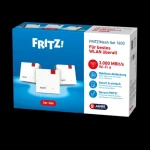 AVM FRITZ! Mesh Set 1600 biela / Repeater / Wi-Fi 6 / 3000 Mbit/s / Mesh / sada 3 ks / Gigabit LAN (20003111)