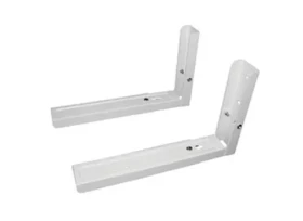 Schwaiger nástenný držiak pre mikrovlnné rúry biela / Držiak / nastaviteľný sklon a výsuv / nosnosť 35 kg (TVH6052012)