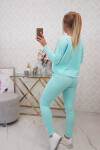 Set s oversized halenkou mint UNI