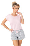 DÁMSKE PYŽAMO BUNNY SHORT šedá S