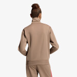 Mikina adidas Firebird Track Top Loose Khaki Six/ Power Pink L