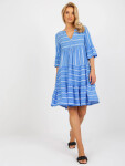 Dámske šaty D73771M30214F modré – FPrice S