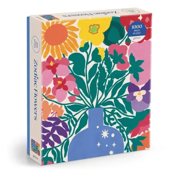 Galison Puzzle Kvety zverokruhu