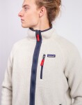 Patagonia M's Retro Pile Jacket Pelican w/Smolder Blue XL