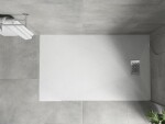 MEXEN/S - Hugo sprchová vanička SMC 150x70, biela, krytka nerez 42107015-X