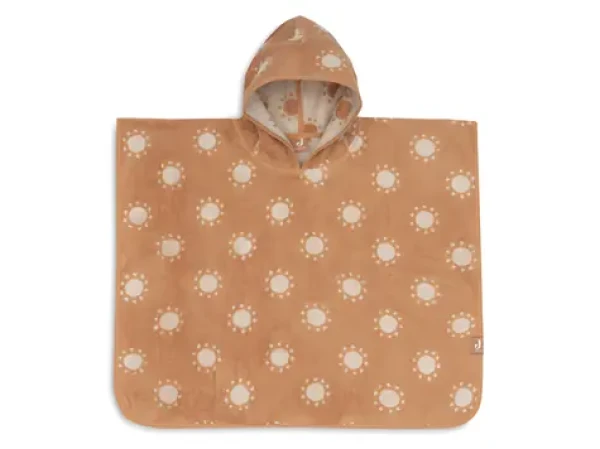 Jollein Jacquard Sun / Osuška pončo / 62×65 cm / od 12 mesiacov do 3 rokov (533-550-68167)