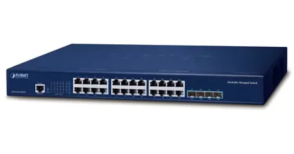 Planet SGS-6310-24T4X / Switch / L3 / 24x 1Gb / 4X 10Gb SFP+ / VSF/Cluster (SGS-6310-24T4X)