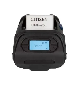 Citizen CMP-25L / mobilné / 58mm / Termotlačiareň / 203dpi / USB / RS232 / BT / Displej (CMP25BUXZL)