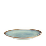 MADAM STOLTZ Dezertný tanier Green Reactive Glaze Ø 16 cm