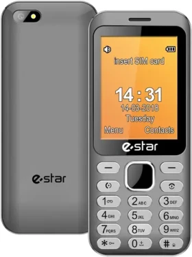 ESTAR X28 sivá / 2.8" / Dual-SIM / Bluetooth / microSD / LED svietidlo / 1000 mAh (5290028245896)
