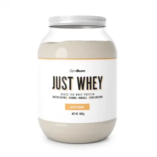 Just Whey Grass-Fed Proteín - GymBeam (slaný karamel, 1000 g) (28324-9-1000g-saltedcaramel)