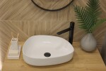 Laveo - Asymmetric - keramické umývadlo na dosku 48x36 VUA_6248
