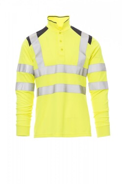 Pánska reflexná polokošeľa Payper GUARD + WINTER Farba: Žltá fluo, Veľkosť: XL (001077002801014XL)