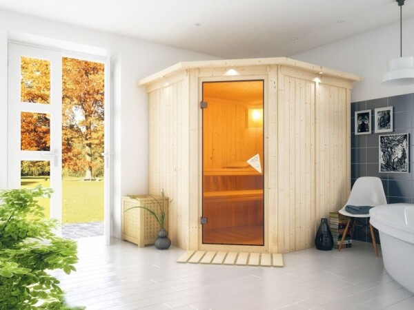 Domáca fínska sauna Karibu Siirin, š. 196 × d. 170 cm