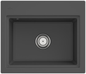 VILLEROY & BOCH VILLEROY & BOCH - Keramický drez Villeroy &amp; Boch Subway Style 60 S, 336601i4, Graphit 336601i4