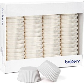 Formičky na muffiny biele 600 ks 55×45 mm - Decora - Decora