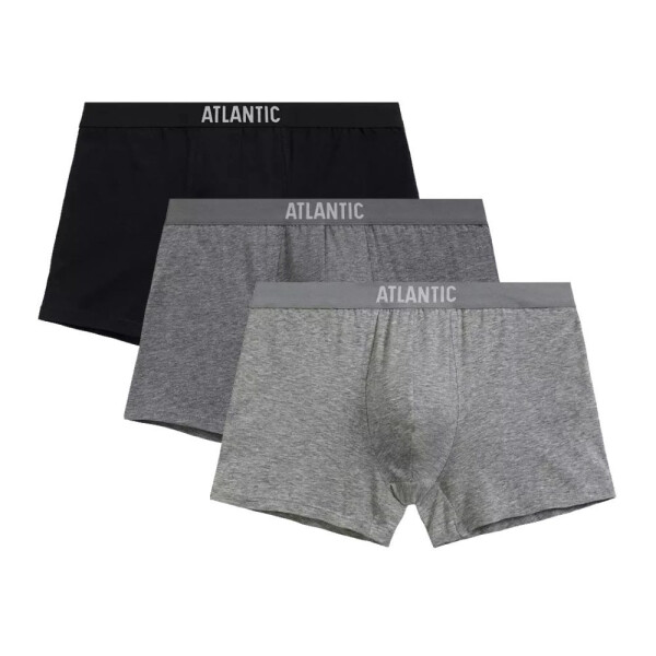 Pánske boxerky 3 balenia 011 mix - Atlantic vícebarevná L