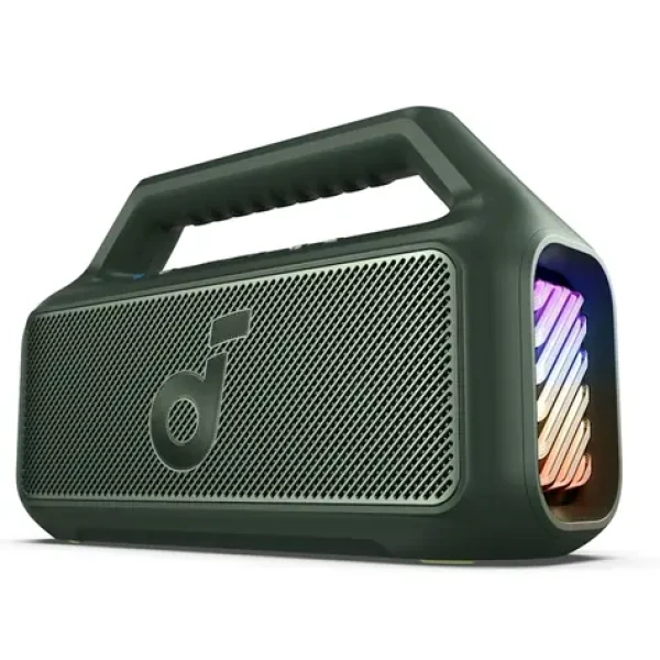 Anker soundcore Boom 2 zelená / Prenosný reproduktor / 80W / BT 5.3 / USB-C / IPX7 (A3138061)