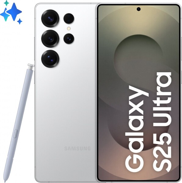 Samsung Samsung Galaxy S25 Ultra S938 5G Dual Sim 12GB RAM 1TB - Titanium Whitesilver