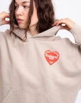 Carhartt WIP W' Hooded Hartt Case Sweat Fleur de Sel XS