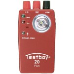 Testboy 20 Plus skúšačka priechodnosti, CAT II 300 V, LED, akustický; TESTBOY 20