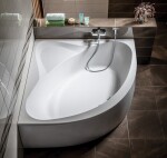 AQUALINE - DYJE rohová vaňa 150x150x41cm, biela A1550