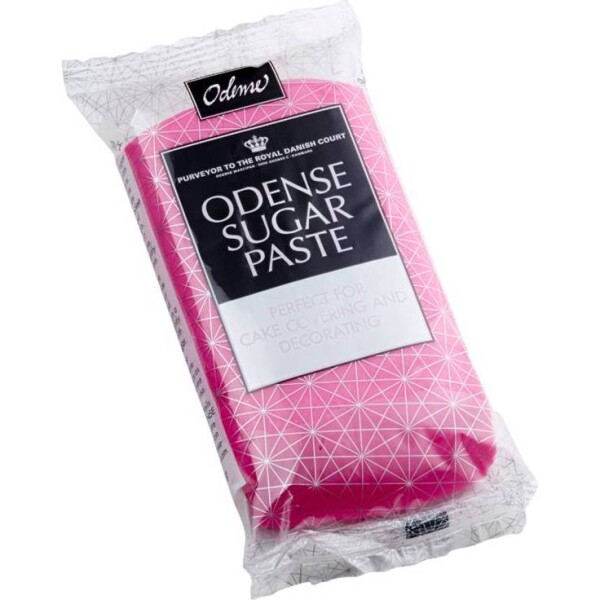 Potahovacia hmota ružová - 250 g - Odense - Odense