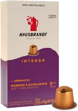Hausbrandt INTENSO pre Nespresso 10 ks / Kapsľová káva (8006980281059)