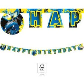 Girlanda Happy Birthday Batman 2m - Procos - Procos
