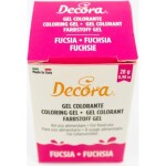 Gélová farba fuchsiová 28 g - Decora - Decora