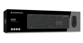 Conceptronic Bezdrôtová klávesnica a myš IT čierna / Sada klávesnice a myši / 2,4 GHz / 105 kláves / 1600 DPI (ORAZIO01IT)