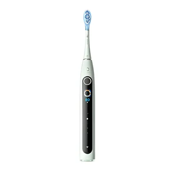 Oclean X Pro 20 zelená / Sonická zubná kefka / 84.000 kmitov / 12 oblastí / Bluetooth / IPX7 (6970810556902)