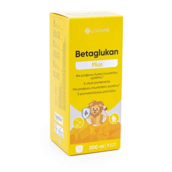 LIVSANE Betaglukán plus 200 ml
