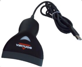 VIRTUOS HT-10 čierna / kit USB / snímač 1D čiarových kódov / emulácia (KBW) / RS-232 / USB (EH02G0001)