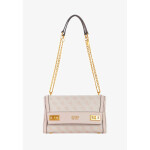 GUESS kabelka Katey Flap Logo ružová Ružová