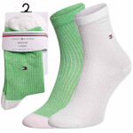 Ponožky Tommy Hilfiger 2Pack 701222646004 White/Green