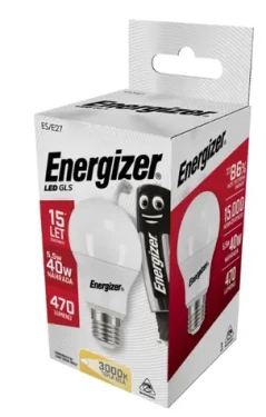 Energizer S8859 LED GLS žiarovka 5.6W / pätica E27 / 2700K / 470 lm / 15000h (S8859)