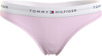 Dámske tangá LOGO WAISTBAND THONG UW0UW03835TOG svetlo ružové Tommy Hilfiger